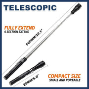 Aluminum Alloy Telescopic Rotating Hose Flashlight