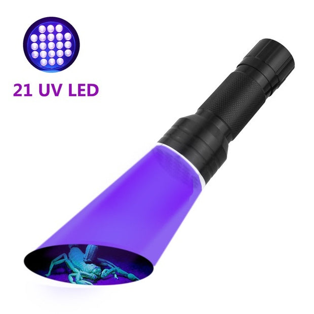 Ultraviolet Black Light Flashlight