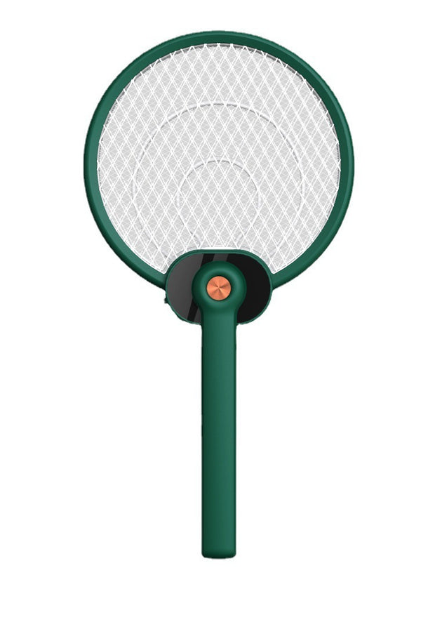 Handheld Home Electric Fly Mosquito Swatter Racket Garden Pests Anti Trap Lamp