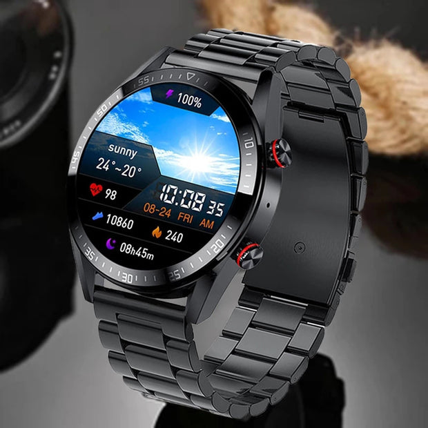 Bluetooth Call Smart Watch Music Heart Rate Blood Pressure Always Bright Screen