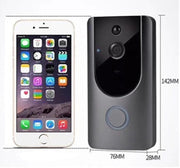 Smart WiFi Video Doorbell Camera Visual Intercom With Chime Night Vision IP Door Bell Wireless Security Camera