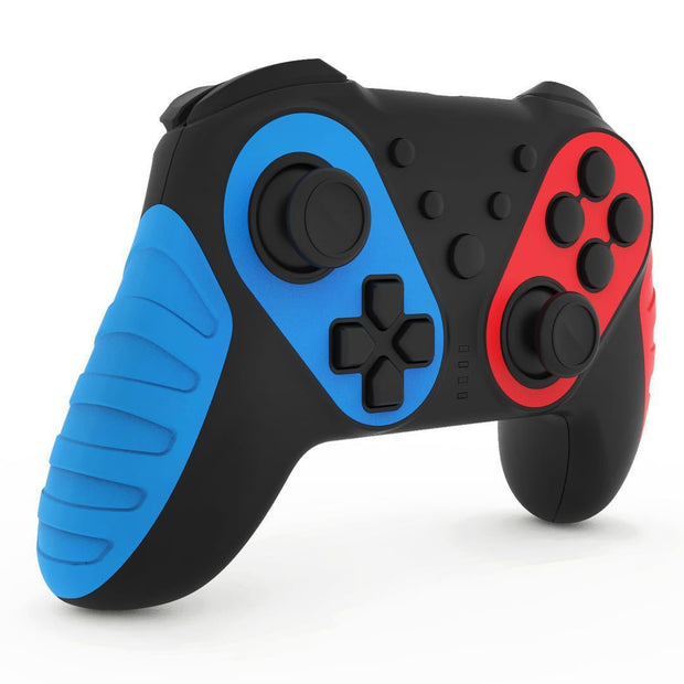 Red and blue wireless Bluetooth gamepad