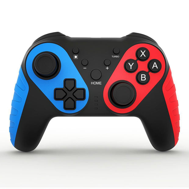 Red and blue wireless Bluetooth gamepad