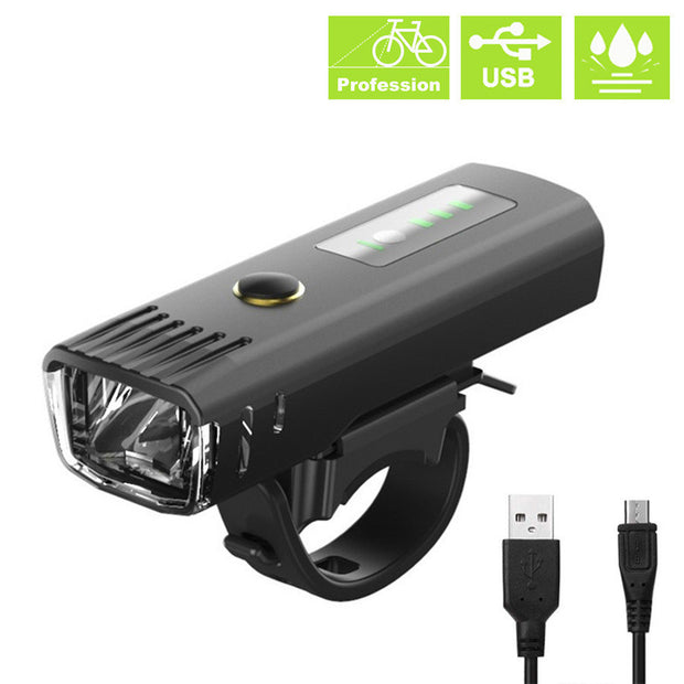 USB Charging Headlight Bicycle Riding Equipment