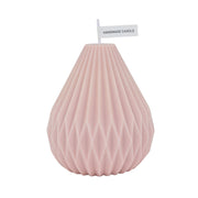 Nordic Style Geometric Lines Pear Shaped Aromatherapy Candles